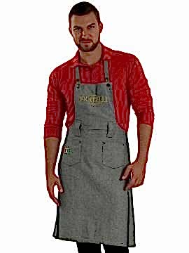 Костюм мужской официанта: рубашка-поло, фартук Ф-11-6, брюки БРМ-3