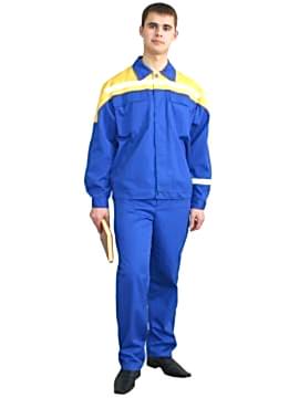 Костюм мужской рабочий: куртка К-1-1-3, брюки БРМ-2-1