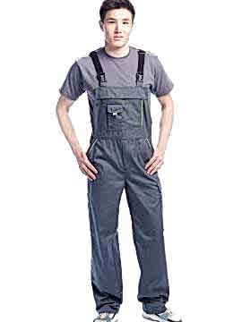 Костюм мужской рабочий: полукомбинезон ПК-1-10 и футболка