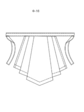 Фартук без нагрудника модель Ф-16