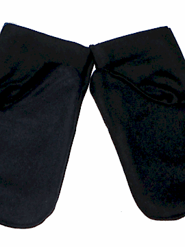 Рукавицы шерстяные утепленные с двойным наладонником