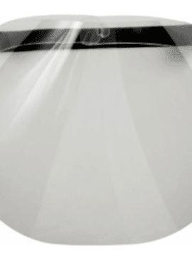 Щиток защитный, прозрачный, гибкий, с креплением на голову