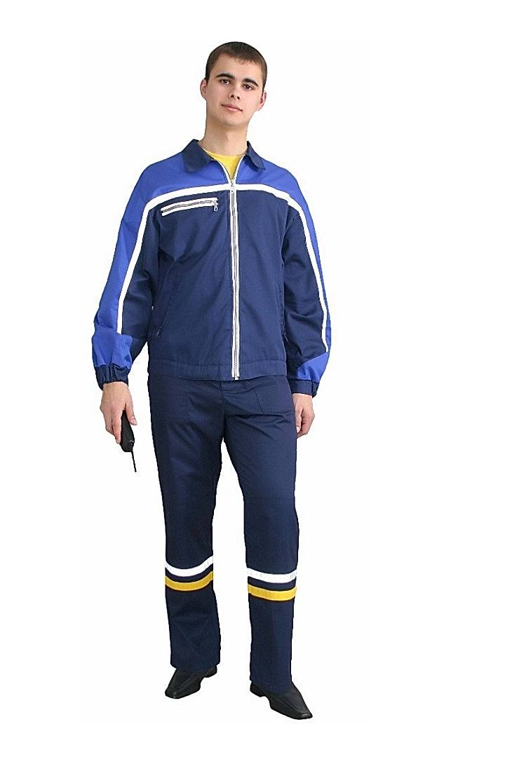 Костюм мужской рабочий: куртка К-1-6, полукомбинезон ПК-1