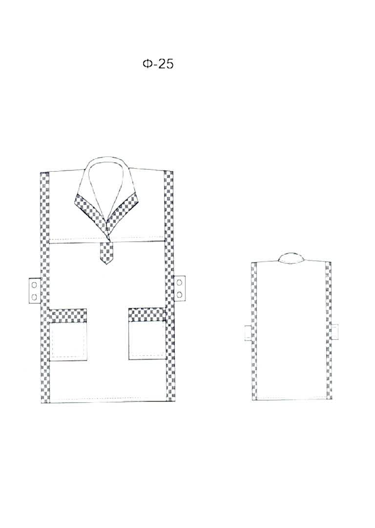 Фартук-сарафан модель Ф-25