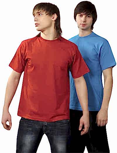 Футболки, круглый ворот, короткий рукав - 100% хлопок