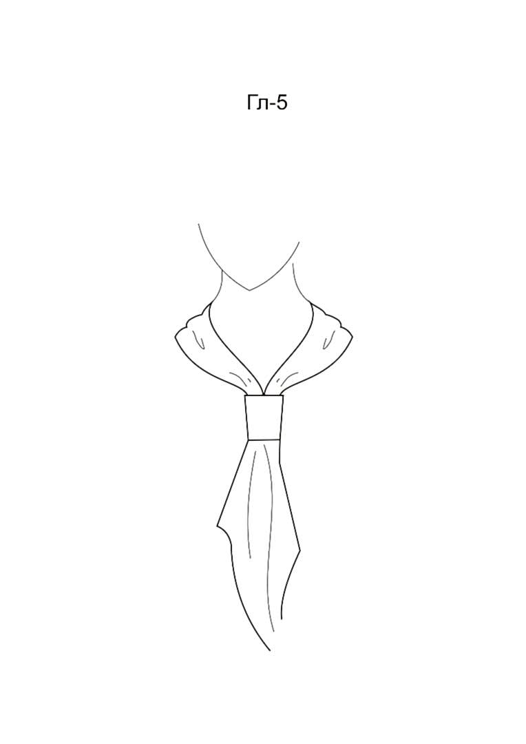 Галстук модель Гл-5